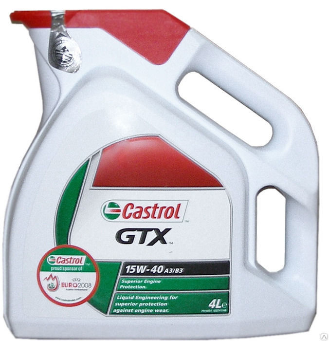 Моторное масло CASTROL GTX 15W-40 A3/B3 - 60 л