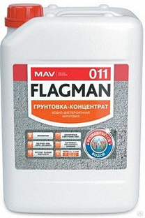 Грунтовка FLAGMAN 011 концентрат (бесцветный) 2 л (2 кг) 