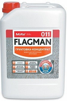 Грунтовка FLAGMAN 011 концентрат (бесцветный) 2 л (2 кг)