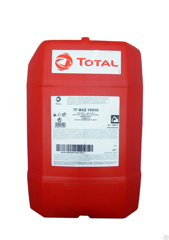 Моторное масло TOTAL TP MAX 10W-40