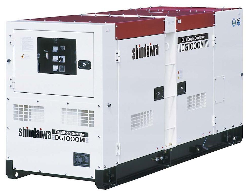 Генератор дизельный SHINDAIWA DG1000MI-400 60 кВт