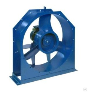 Вентилятор осевой ВО 06-300 №5 0,55кВт 1500об/мин Углеродистая сталь 