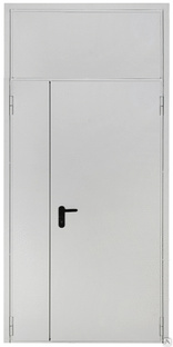 Дверь металлическая ДМФ-2 с фрамугой 