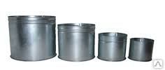 Набор сосудов мерных металлических МП 1, 2, 5, 10 литров (оцинкованная сталь)