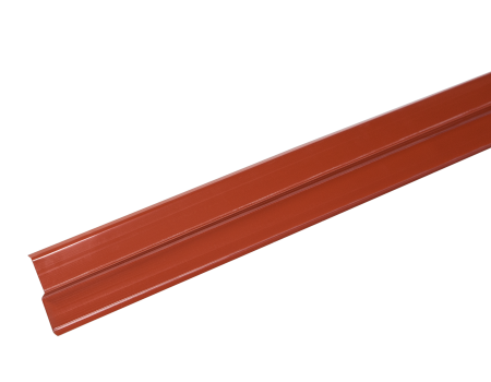 Прижимная планка LUXARD (планка примыкания), красная, 2000х85 мм