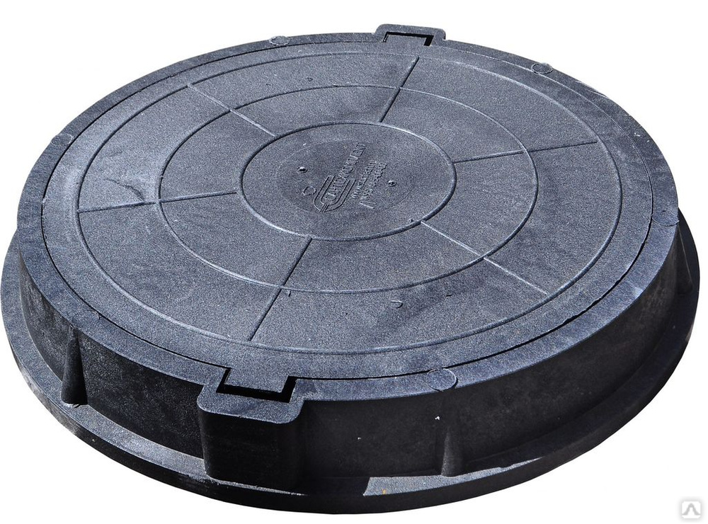 Люк канализационный полимерно-песчанный \"Т\"- C250 купить за 2 300 руб ...