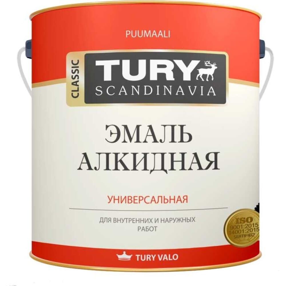 Алкидная эмаль TURY ПФ-115