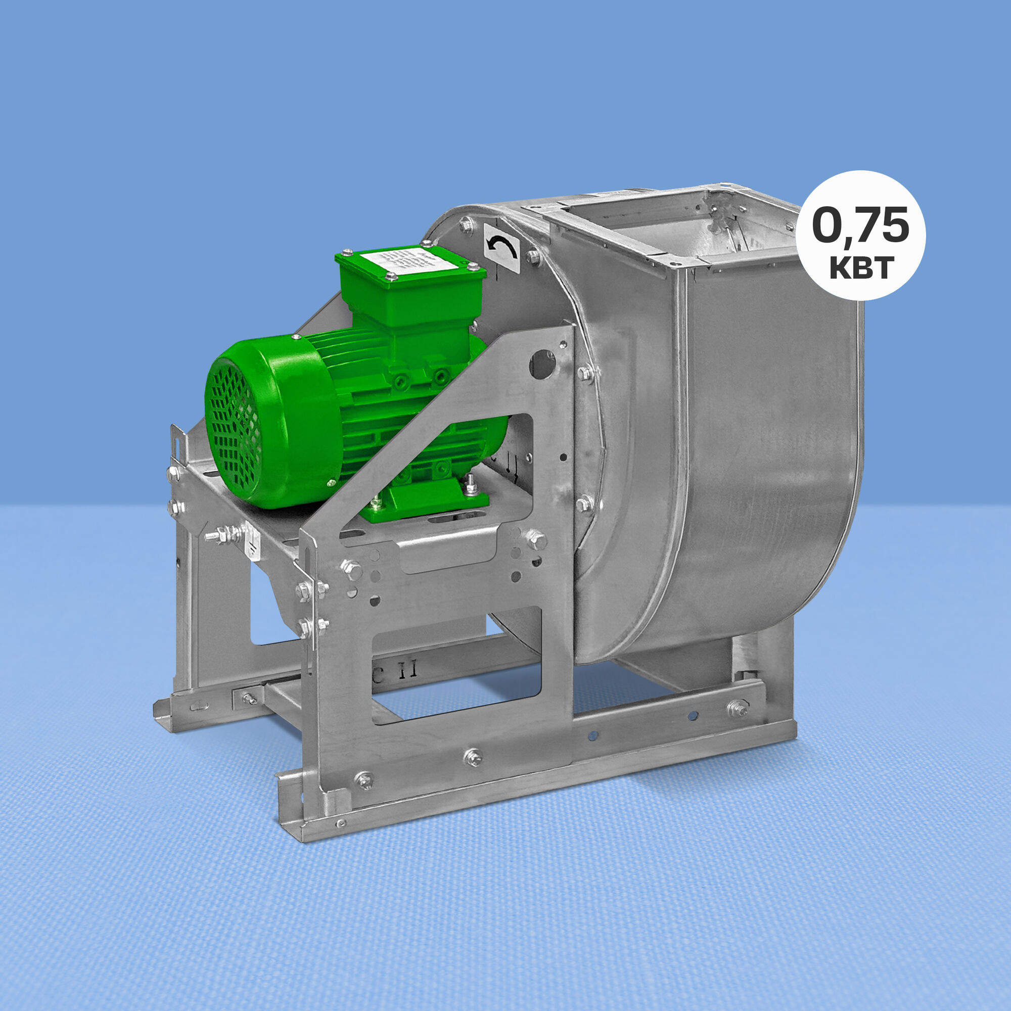 Радиальный вентилятор низкого давления Nevatom ВР 86-77-2,5 (0,75 кВт)
