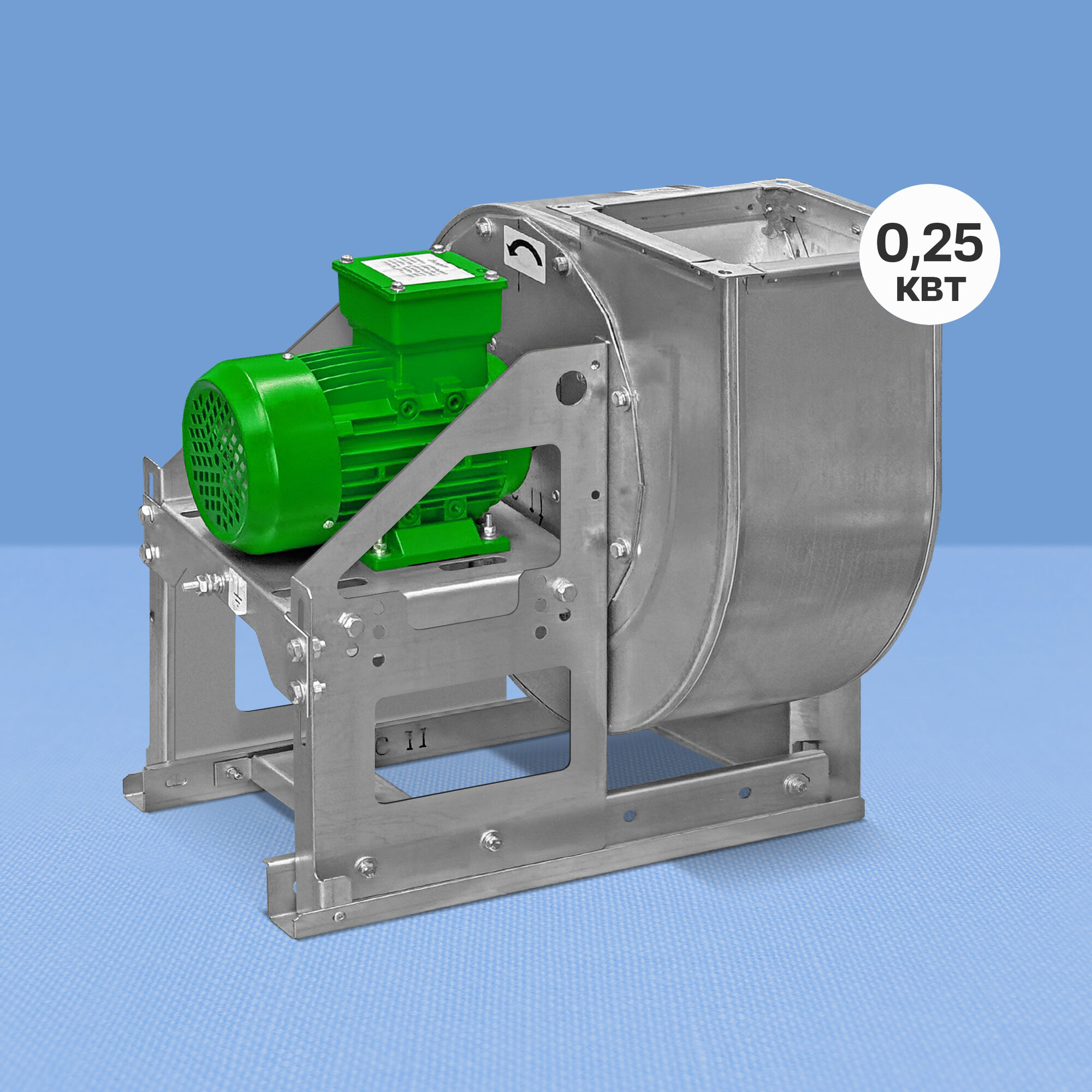 Радиальный вентилятор низкого давления Nevatom ВР 86-77-3,15 (0,25 кВт)