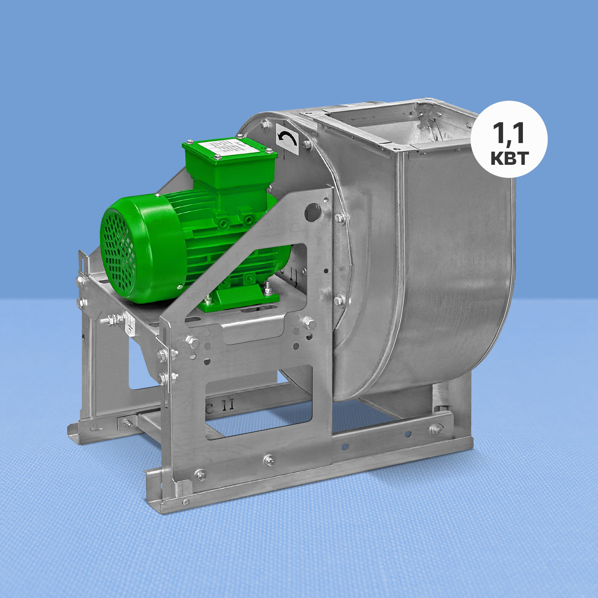 Радиальный вентилятор низкого давления Nevatom ВР 86-77-3,15 (1,1 кВт)