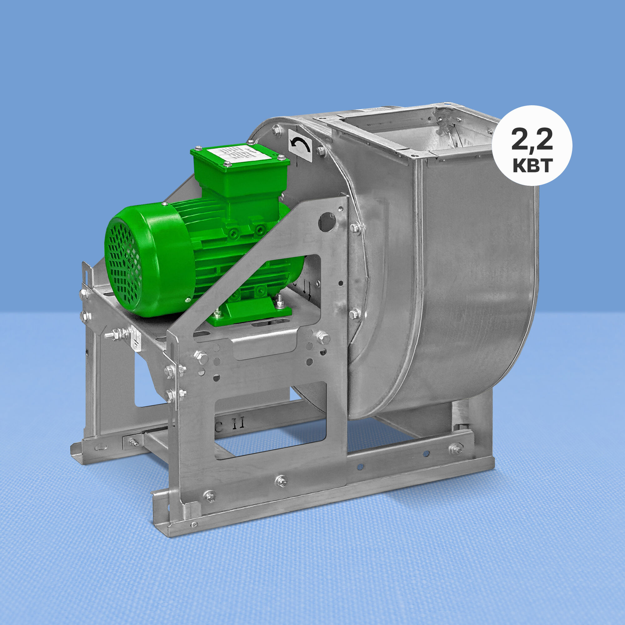 Радиальный вентилятор низкого давления Nevatom ВР 86-77-3,15 (2,2 кВт)