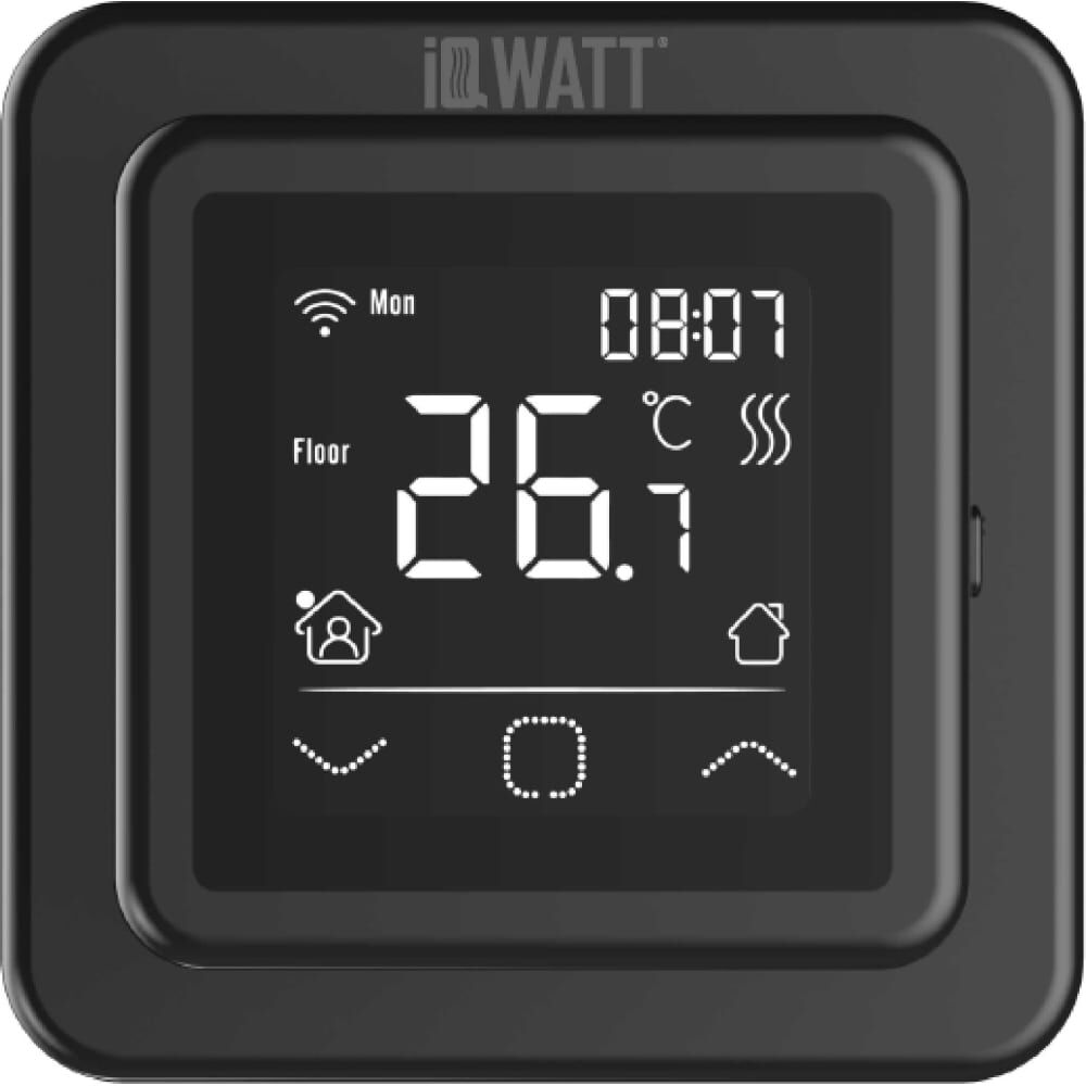 Программируемый терморегулятор для теплого пола IQWATT IQ THERMOSTAT SMART HEAT Wi-Fi