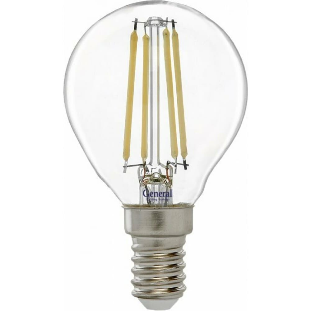 Лампа General Lighting Systems GLDEN-G45S-10-230-E14-4500