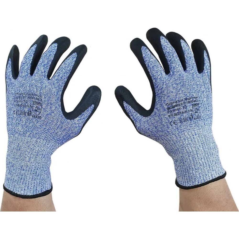 Перчатки для защиты от порезов Scaffa DY1350FRB-B/BLK