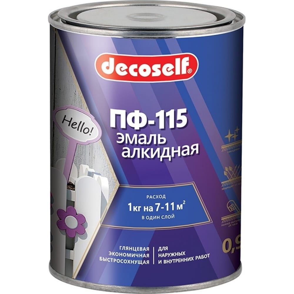 Эмаль ПУФАС ПФ-115 Decoself