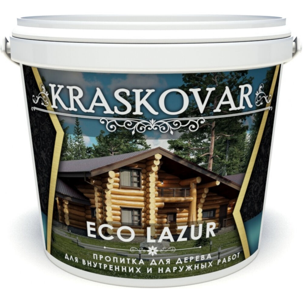 Кроющий антисептик Kraskovar Eco Lazur