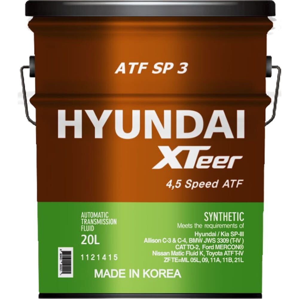 Масло HYUNDAI XTeer ATF SP3
