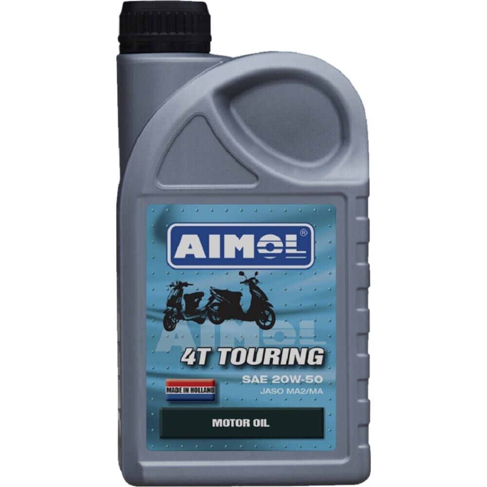 Моторное минеральное масло для четырехтактных двигателей AIMOL 4T Touring 20W-50
