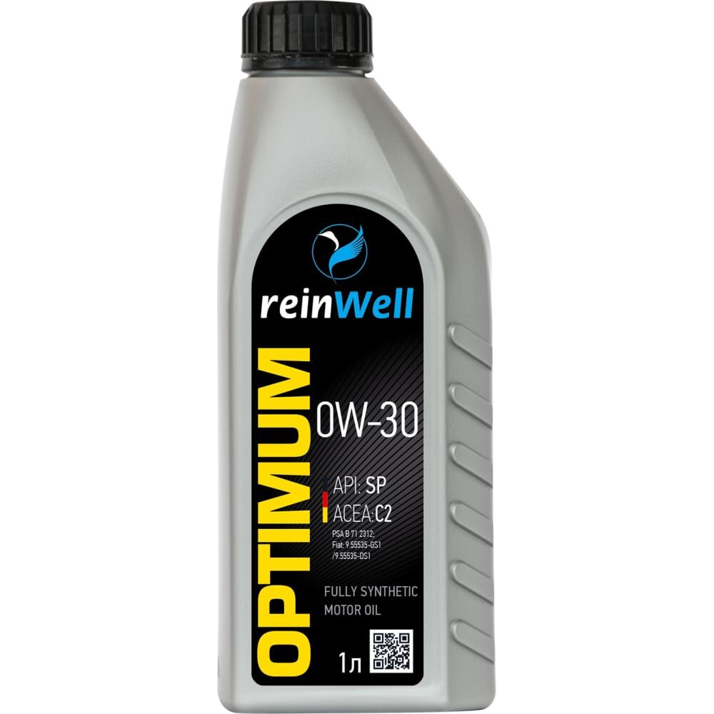 Моторное масло Reinwell 0W-30, API SP, ACEA C2