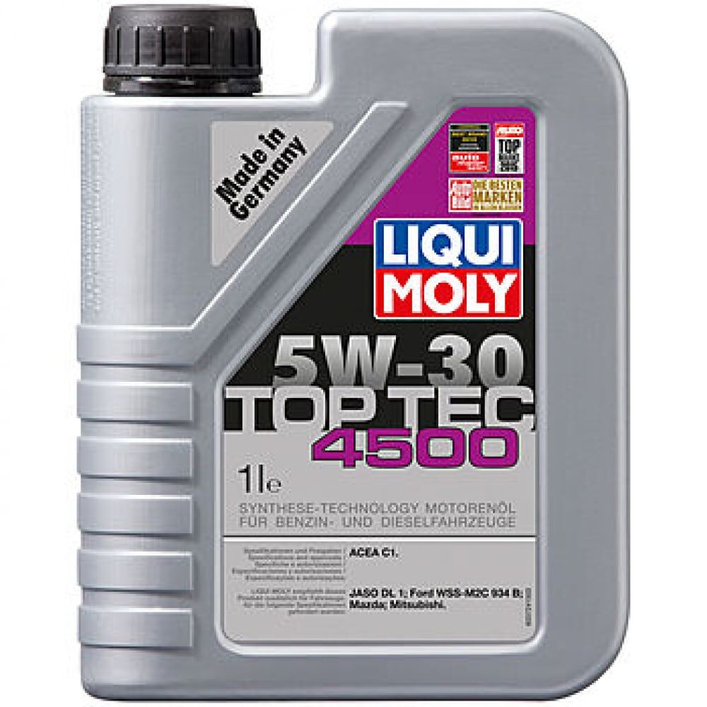 HC-синтетическое моторное масло LIQUI MOLY Top Tec 4500 5W-30 C1