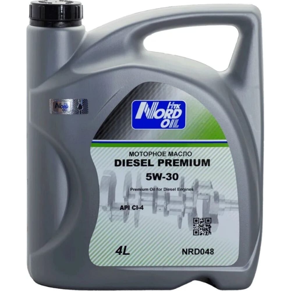 Моторное масло NORD OIL Diesel Premium 5W-30 CI-4