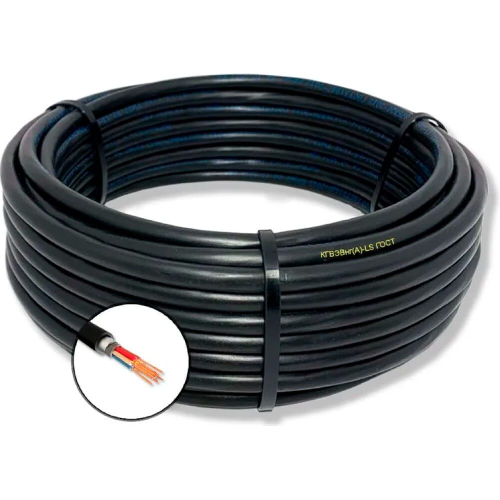 Гибкий кабель ПРОВОДНИК кгвэвнг(a)-ls 7x1 мм2, 150м