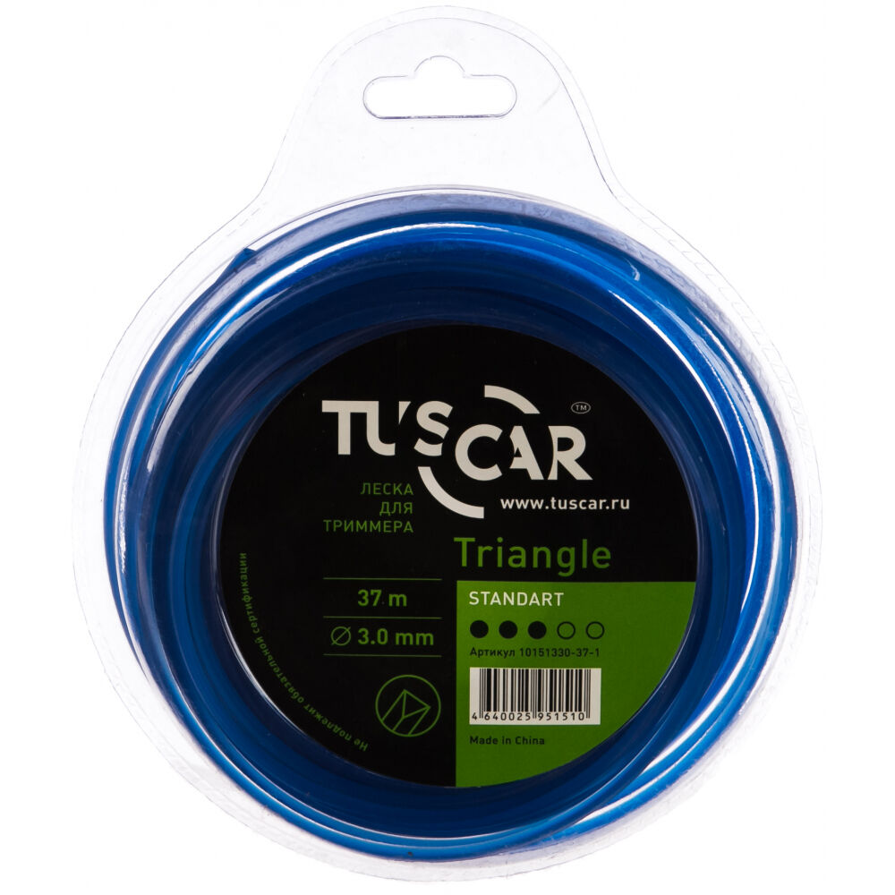 Леска для триммера TUSCAR Triangle Standart