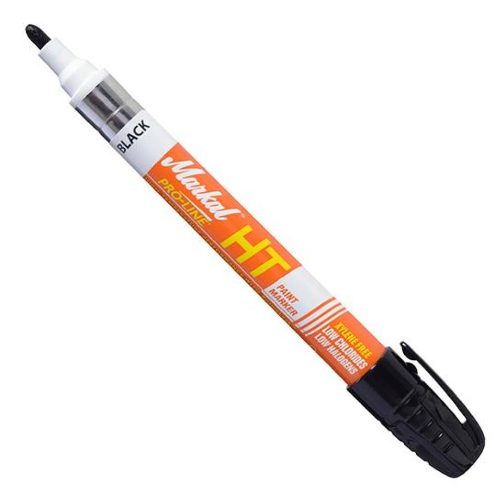 Термостойкий маркер-краска Markal до 1000C 3 мм, чёрный