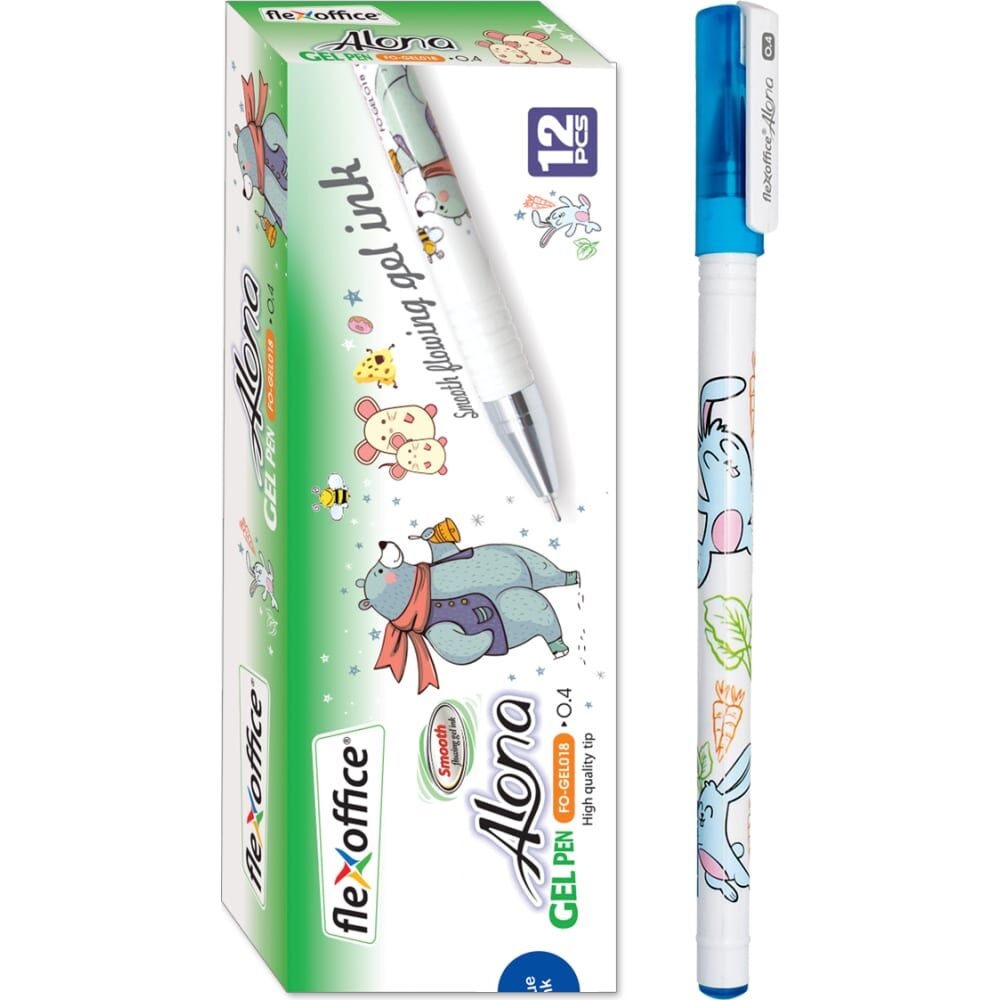 Гелевая ручка Flexoffice rabbit