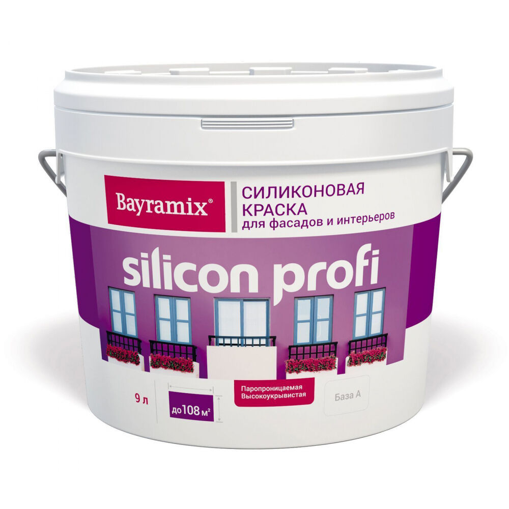 Вододисперсионная краска Bayramix Silicon Profi