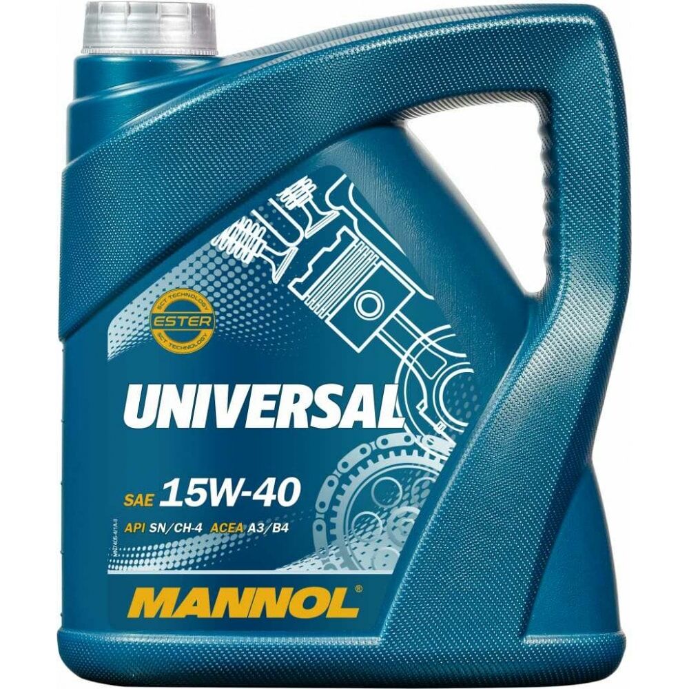 Минеральное моторное масло MANNOL UNIVERSAL 15W40