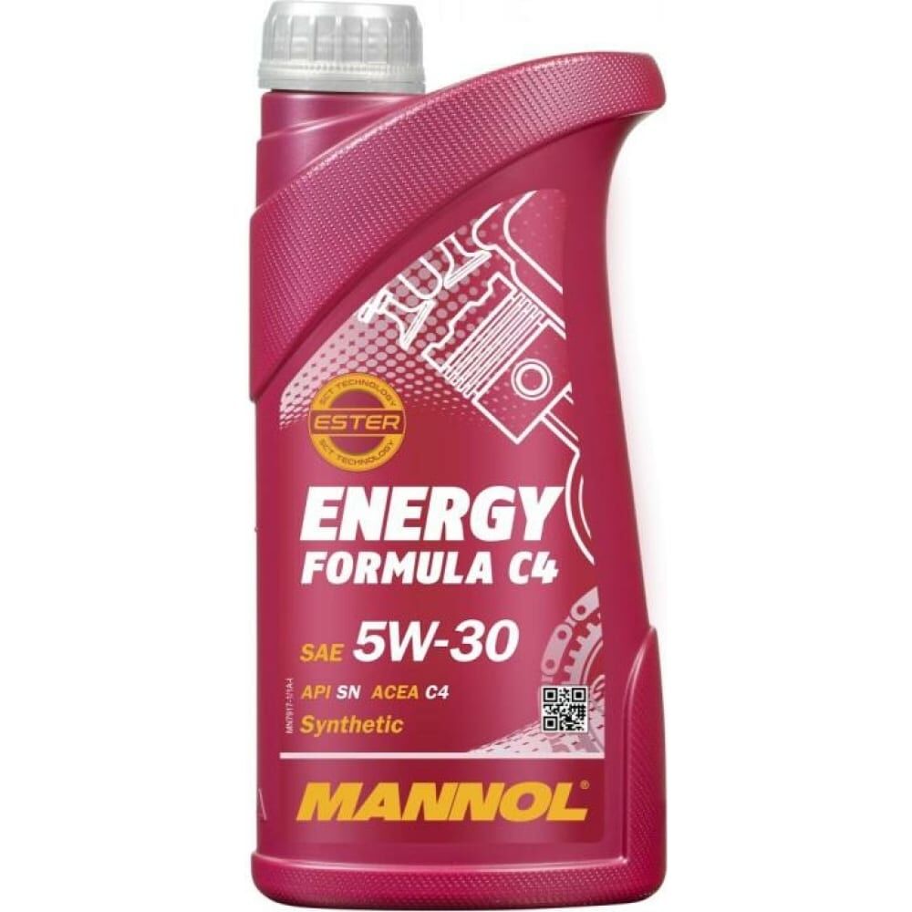 Синтетическое моторное масло MANNOL ENERGY FORMULA C4 5W-30