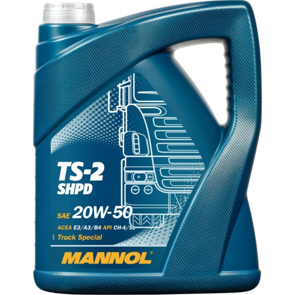 Минеральное моторное масло MANNOL TS-2 SHPD 20W50