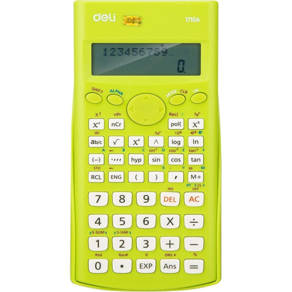 Научный калькулятор DELI e1710a/grn