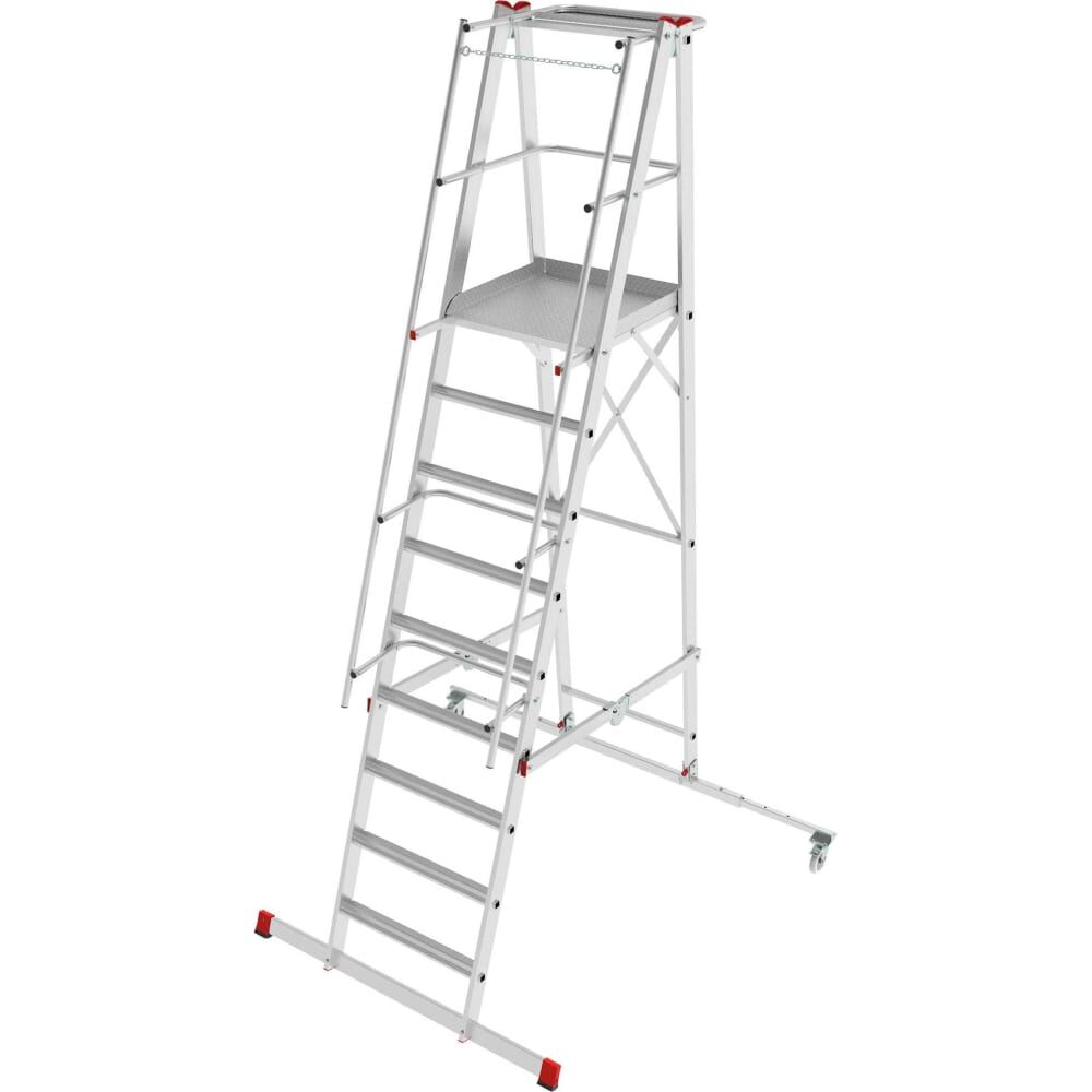 Передвижная складная лестница-стремянка Новая Высота NV 5540