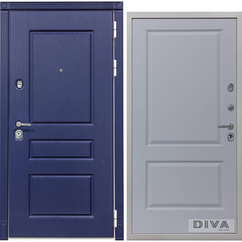 Входная правая дверь DIVA Д7 Силк Маус