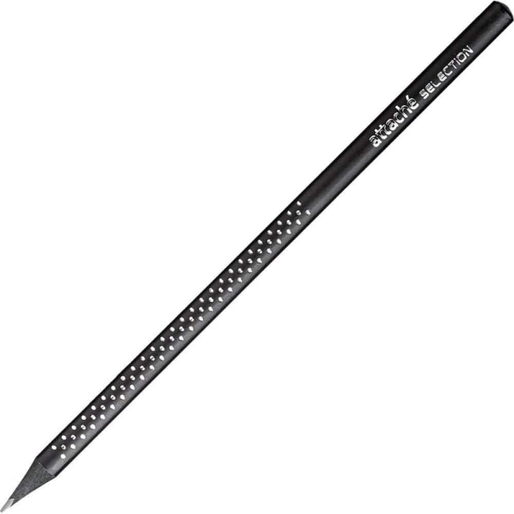 Чернографитный заточенный карандаш Attache Selection Prime