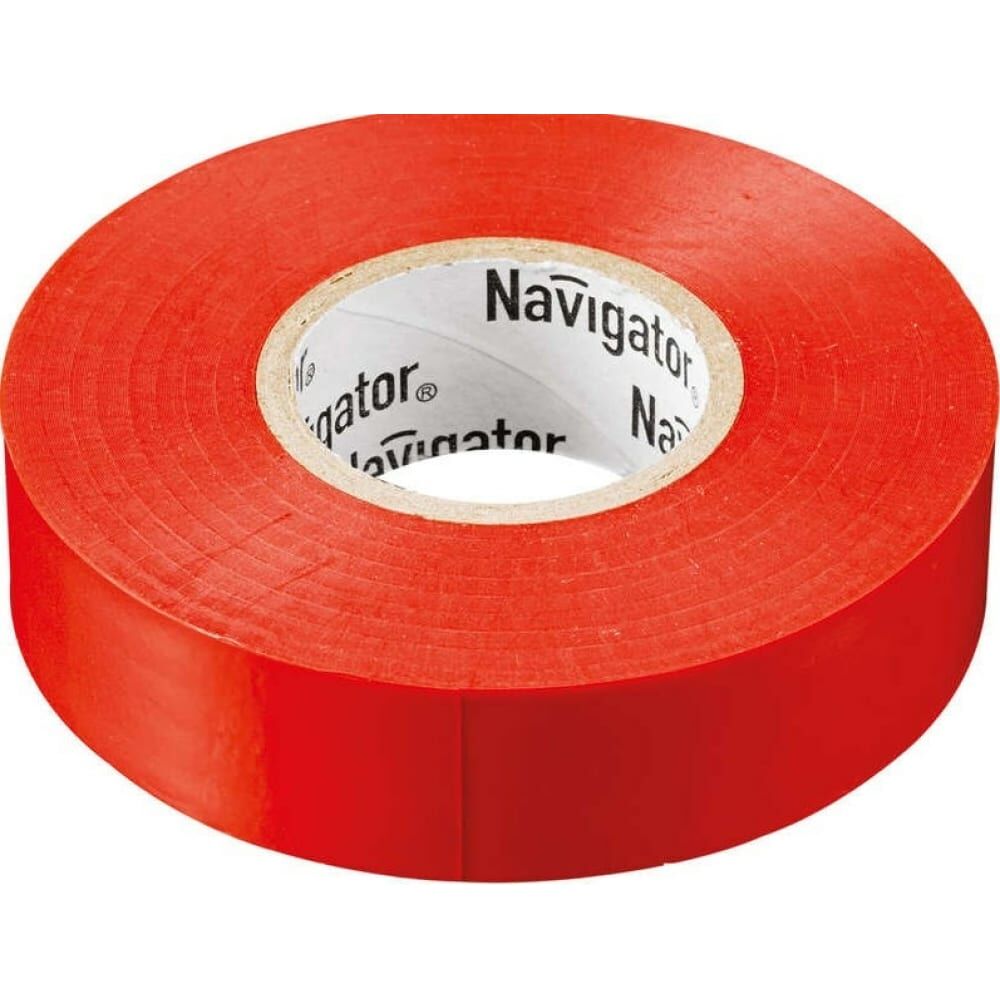 Изолента пвх Navigator NIT-A19-20/R
