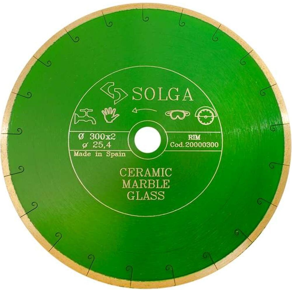 Алмазный диск Solga Diamant CERAMICS, MARBLE
