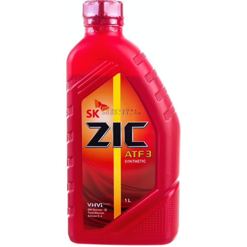 Синтетическое масло для автоматических трансмиссий zic ATF 3