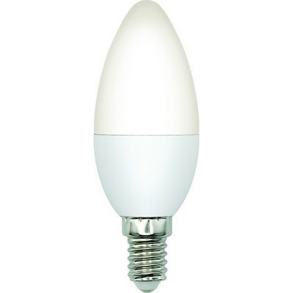 Светодиодная лампа Volpe LED-C37-7W/3000K/E14/FR/SLS