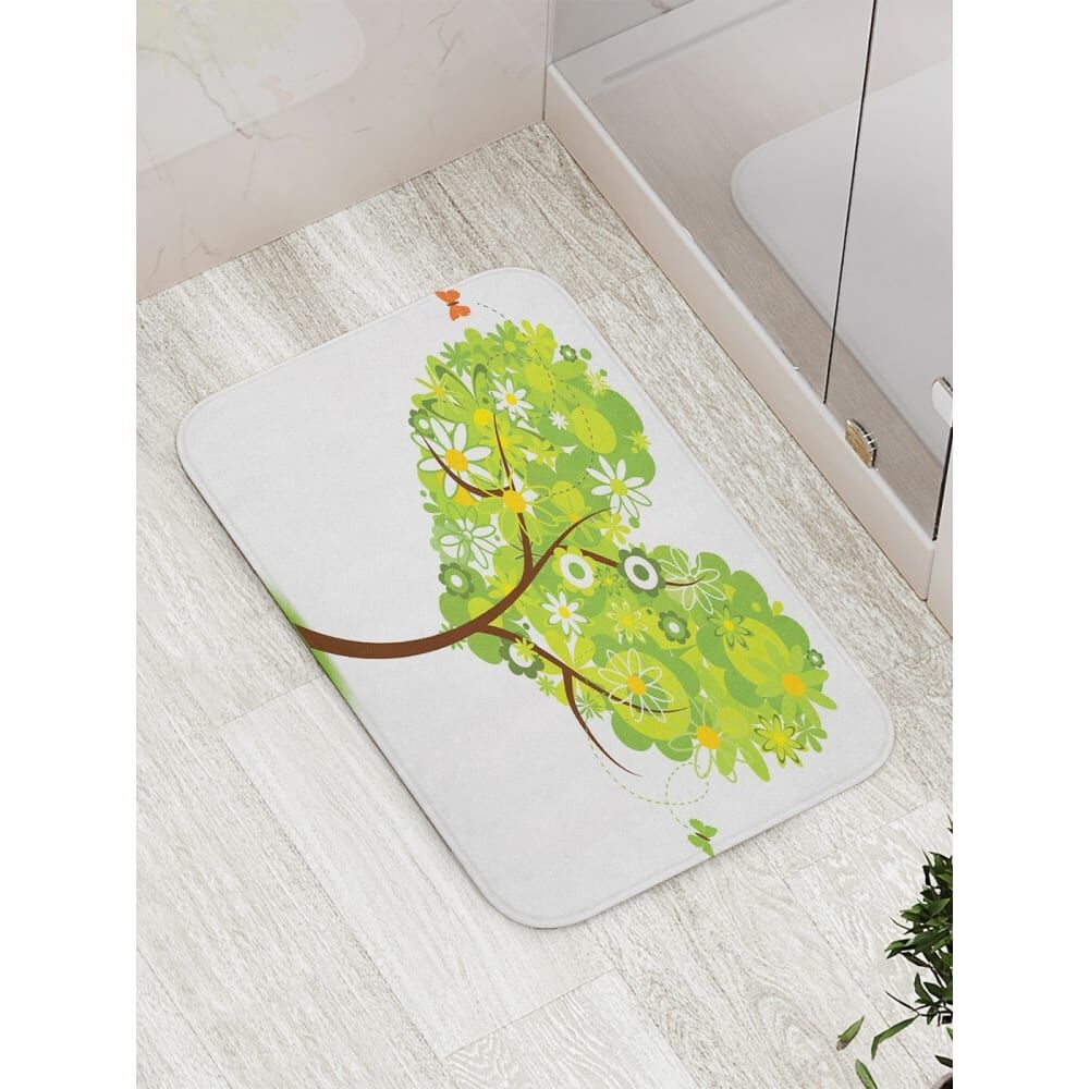 Противоскользящий коврик для ванной, сауны, бассейна JOYARTY Любовное дерево
