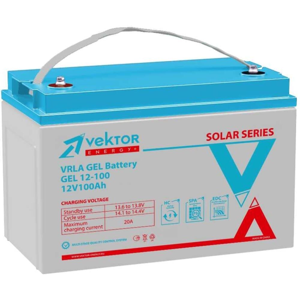 Аккумуляторная батарея Vektor Energy GEL 12-100
