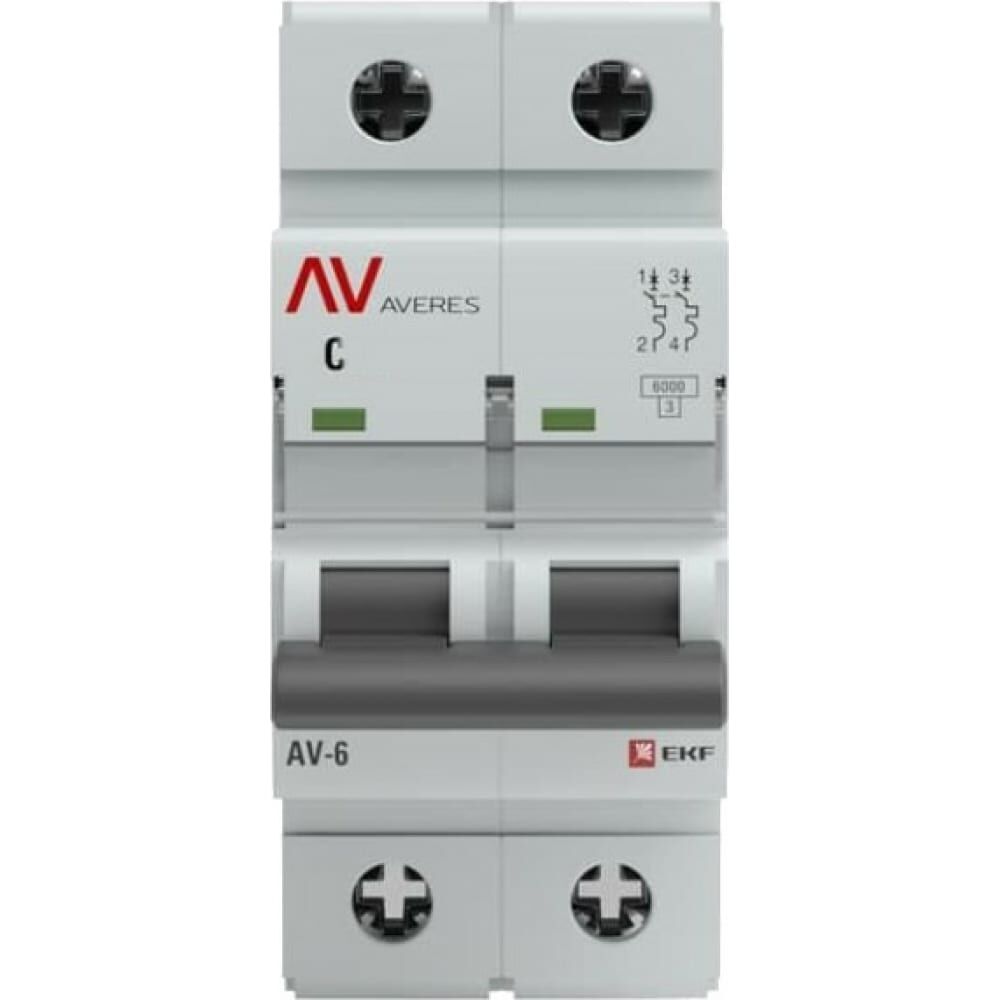 Автоматический выключатель EKF AV-6 AVERES