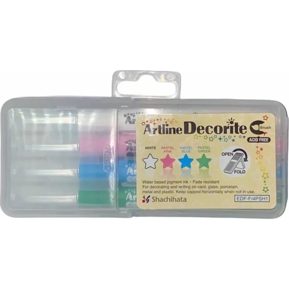 Набор маркеров-кисть Artline Decorite