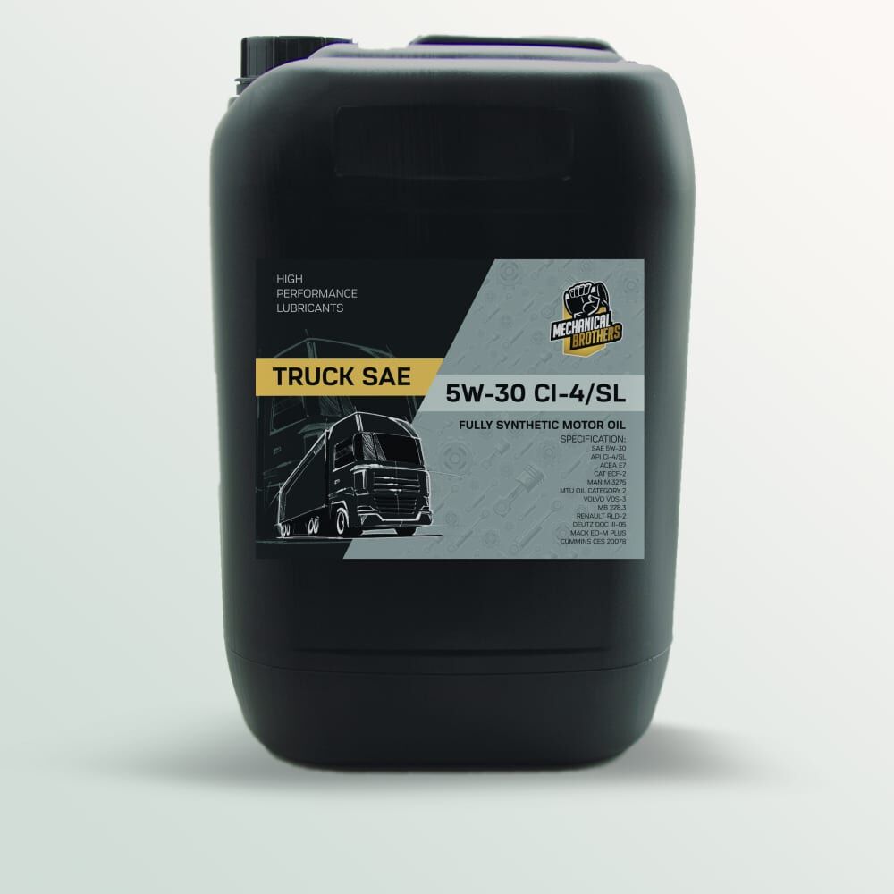 Моторное синтетическое масло MECHANICAL BROTHERS TRUCK 5W-30, CI-4/SL