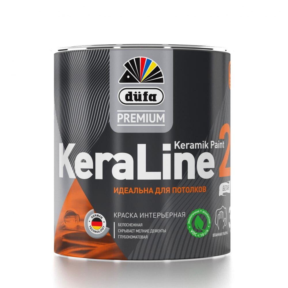 Вододисперсионная краска Dufa Premium KeraLine 2