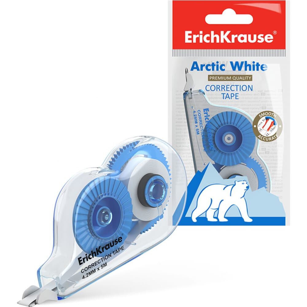 Корректирующая лента ErichKrause Arctic white