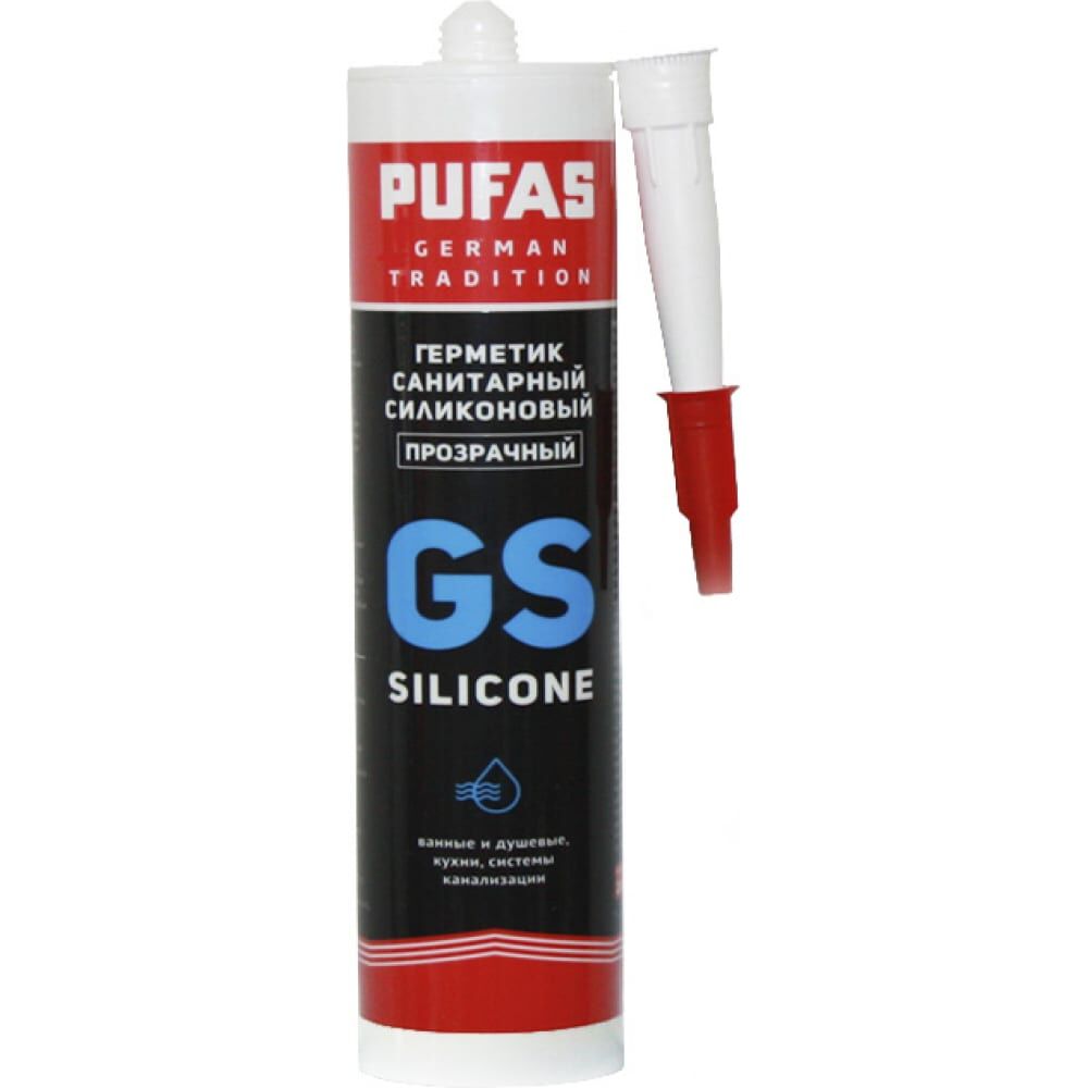 Санитарный силиконовый герметик Pufas GS GT