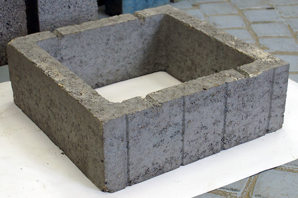 Блок вентиляционный бетонный 430х430х150